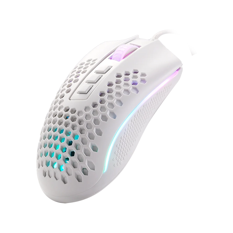 موس گیمینگ ردراگون STORM M808-KS WHITE 4 STORM M808 WH