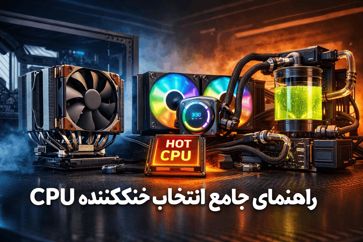 انتخاب آسان خنک کننده