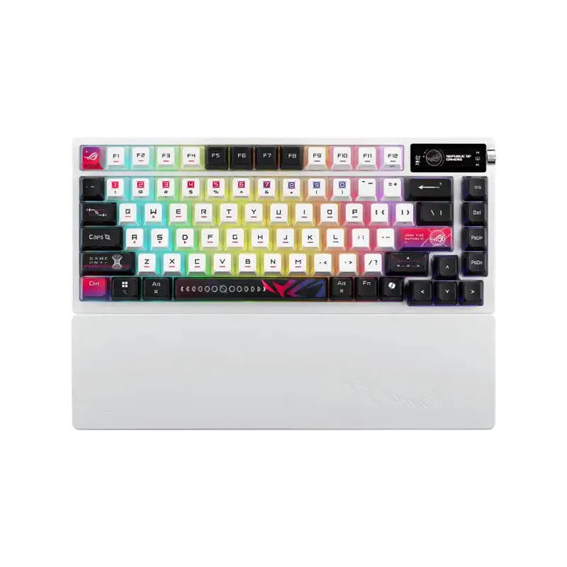 کیبورد گیمینگ ایسوس M704 ROG AZOTH X/NXSWV2/AR/PBT سوویچ سفید 1 ASUS M704
