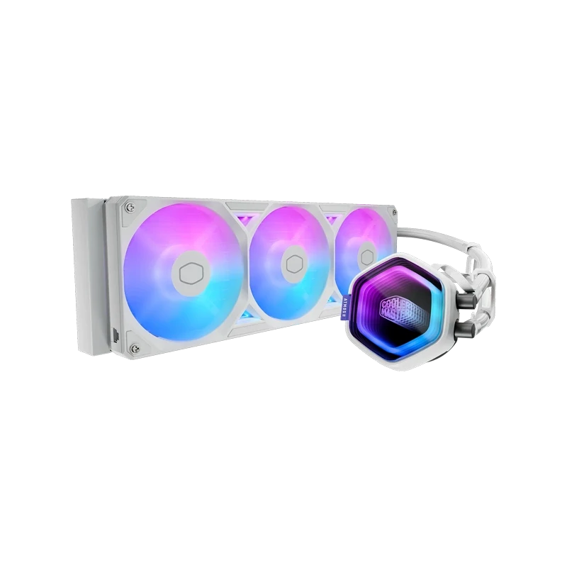 خنک کننده مایع کولر مستر ATMOS II G360 White 1 ATMOS II G360 Wh
