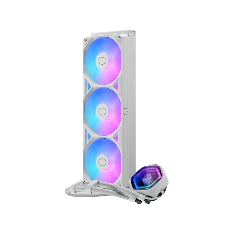 خنک کننده مایع کولر مستر ATMOS II G360 White 4 ATMOS II G360 Wh