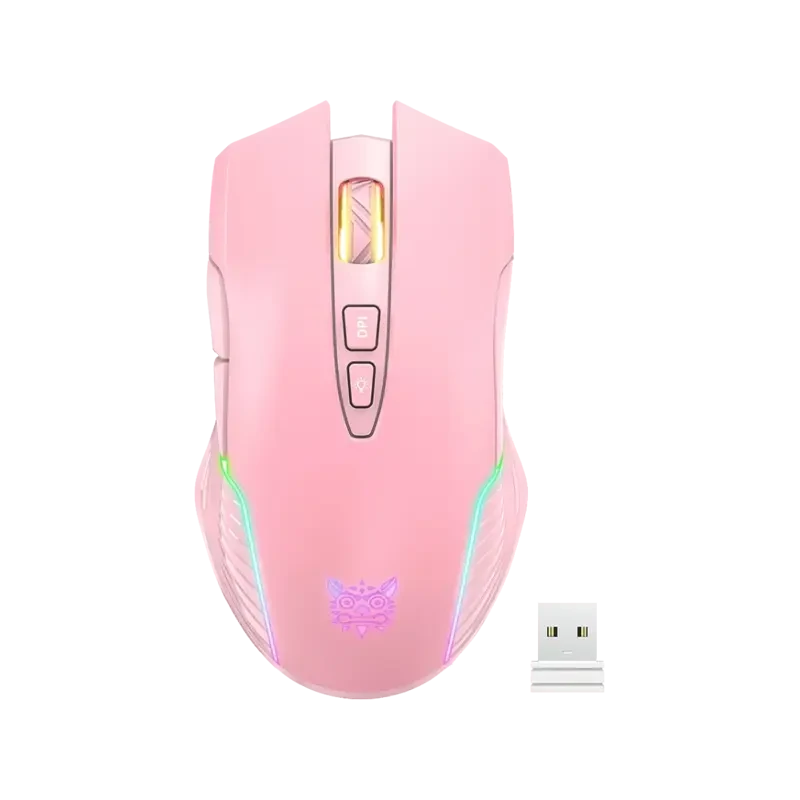 موس بی سیم گیمینگ اونیکوما CW905 PINK 1 CW905
