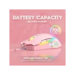 موس بی سیم گیمینگ اونیکوما CW905 PINK 7 CW905