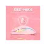 موس بی سیم گیمینگ اونیکوما CW905 PINK 8 CW905
