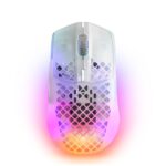 ماوس گیمینگ بی‌سیم استیل سریز مدل Aerox 3 Ghost Wireless