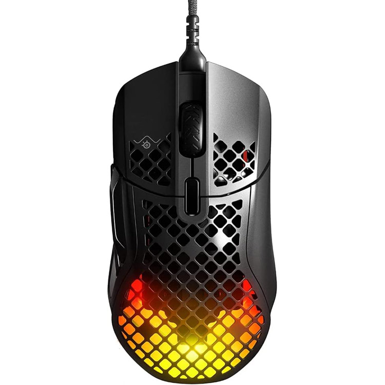 ماوس گیمینگ باسیم استیل سریز مدل Aerox 5 Wired Black