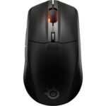ماوس گیمینگ بی‌سیم استیل سریز مدل Rival 3 Wireless Gen 2 Black