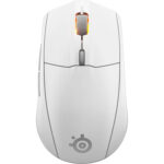 ماوس گیمینگ بی‌سیم استیل سریز مدل Rival 3 Wireless Gen 2 White