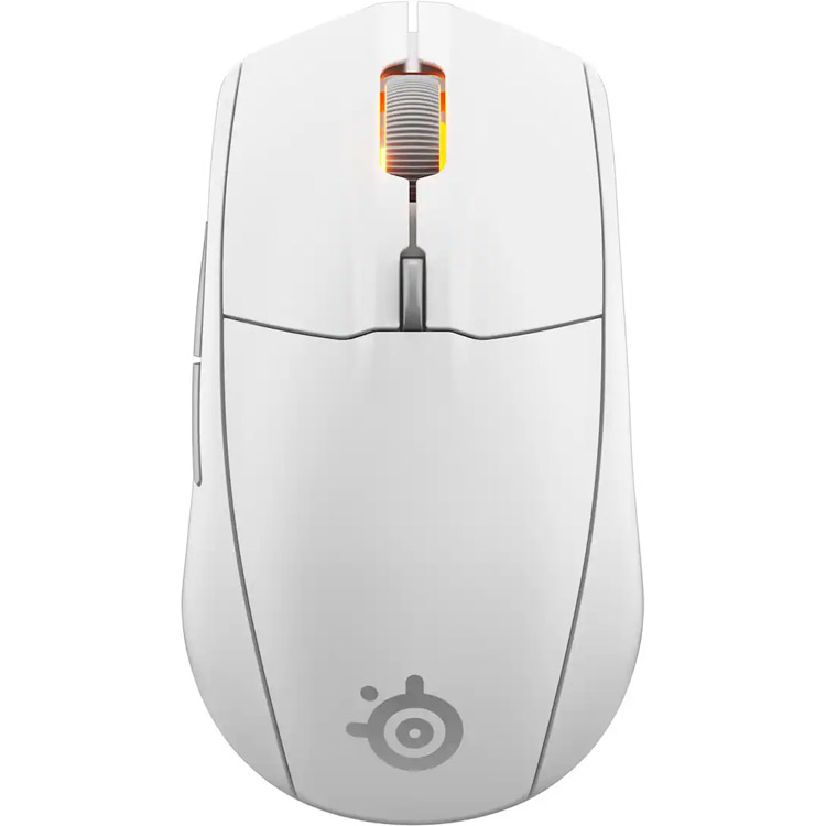 ماوس گیمینگ بی‌سیم استیل سریز مدل Rival 3 Wireless Gen 2 White