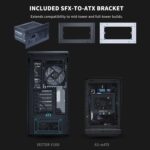 پاور لیان لی مدل SP1000P Platinum توان 1000 وات رنگ مشکی